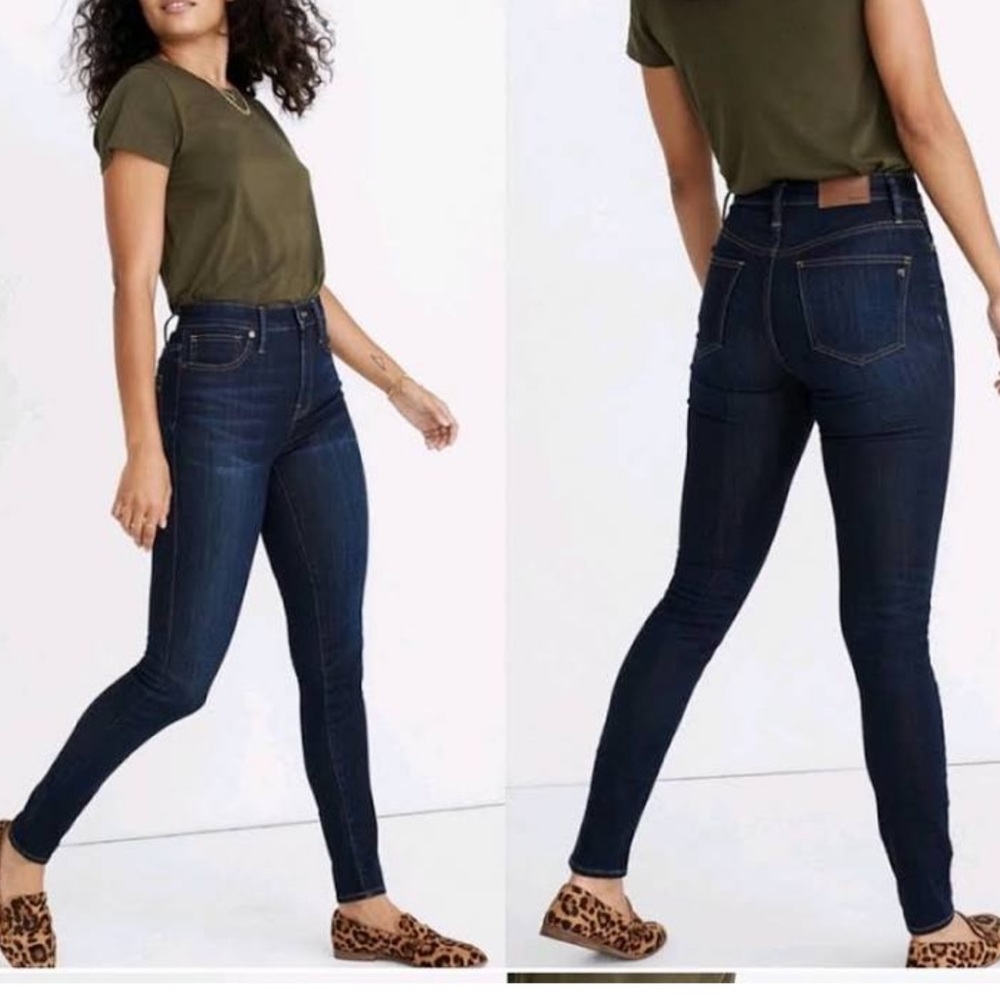 NWOT Madewell 9 in mid rise skinny